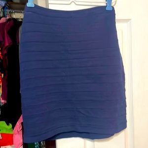 Express mini skirt vintage 2010 navy blue
